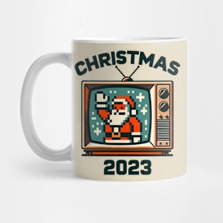 Christmas 2023: Retro Gaming Santa Mug